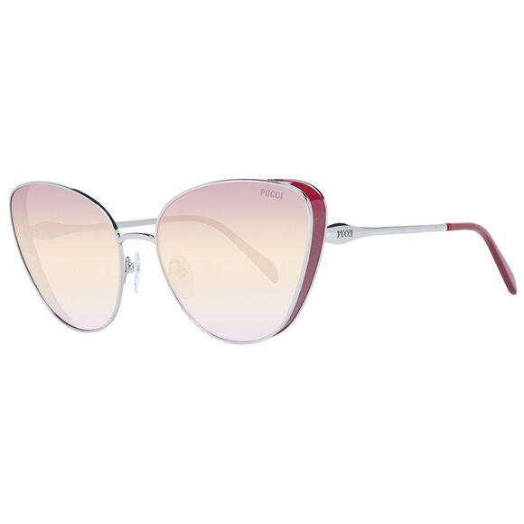 Emilio Pucci Silver Metal Women's Sunglasses